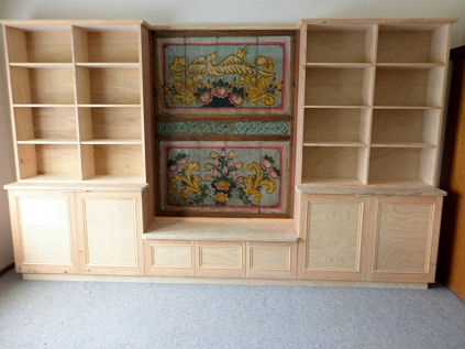 Reclaimed Timber Tibetan Panelled Unit