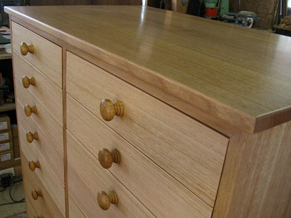 Chest of Drawers in Tasmanian Oak
